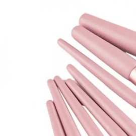 휴대용 메이크업 화장 브러쉬 8종 세트 파운데이션 섀도우 블러쉬 도구 [핑크세트] Portable Makeup Brush Set 8 Types Foundation Shadow Blush Tools [Pink Set]