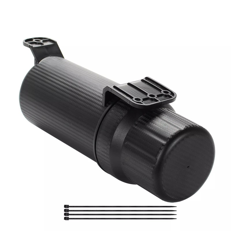 GIDIBII Motorcycle Universal Tool Tube Kit Waterproof Storage Canister Box+Mounting