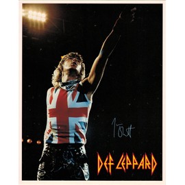 Joe Elliot Def Leppard Portrait Vintage 80s 8" x 10" Photograph