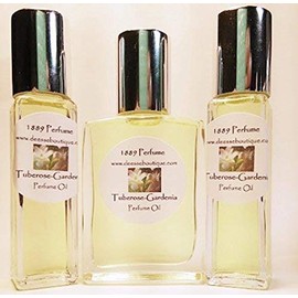 Tuberose-Gardenia Dry Oil Perfume Roll On Larger 1/2 oz Bottle - Refillable