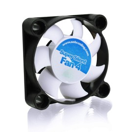 AABCOOLING Super Silent Fan 4 - Leise und Efizient 40mm Gehäuselüfter mit 4 Anti-Vibration-Pads - Mini Ventilator, 3D Drucker, Kühlung, CPU Kühler, PC Fan, 14,9 dB, 8,26 m3/h