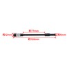 TAKAGI TRS-200A TRS-200A Screwdriver Set, T-Shaped, Screwdriver Bit, Hex Bit,