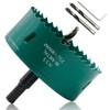 Qjaiune 90mm/3.5" Hole Saw BI-Metal Heavy Duty Hole Cutter for