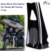 Unbranded Vivid Black Motor Chin Spoiler For Harley Touring Road