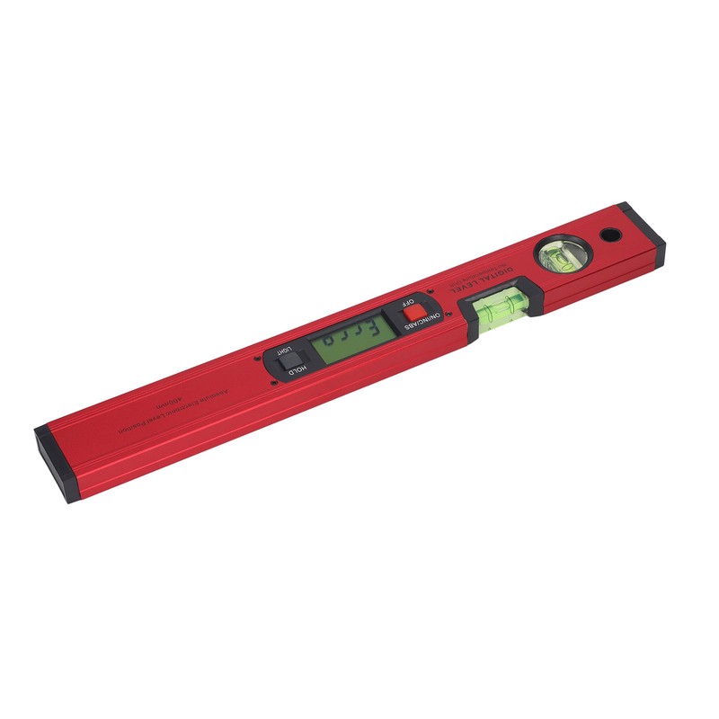 400mm Digital Level Ruler Electronic LCD Display Aluminium Alloy Magnetic