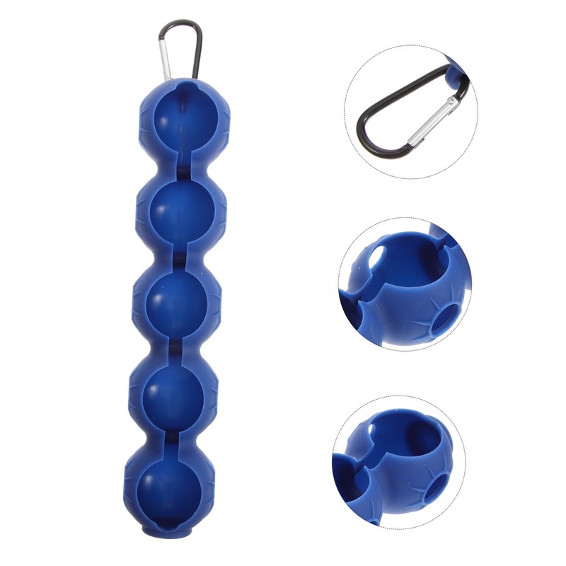 Gogogmee Elastic Golf Ball Holder Buckle Design Golf Ball Sleeves