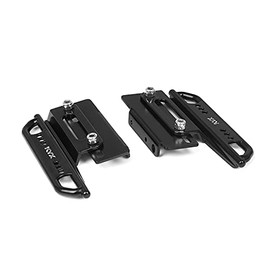 KYX Racing Metal Side Step Running Boards Foot-Plate Upgrades Parts Accessories for 1/24 RC Crawler Car Axial SCX24 JLU