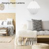 Paper Lanterns Minimalist Creative Foldable Hanging Paper Lanterns Decorative Modern