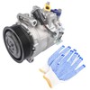 LR015151 Air Conditioner AC Compressor with Clutch 7SEU17C Style Replacement