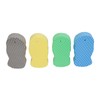 4pcs Body Bath Exfoliating Sponge 3D Ultra Soft Smooth Skin