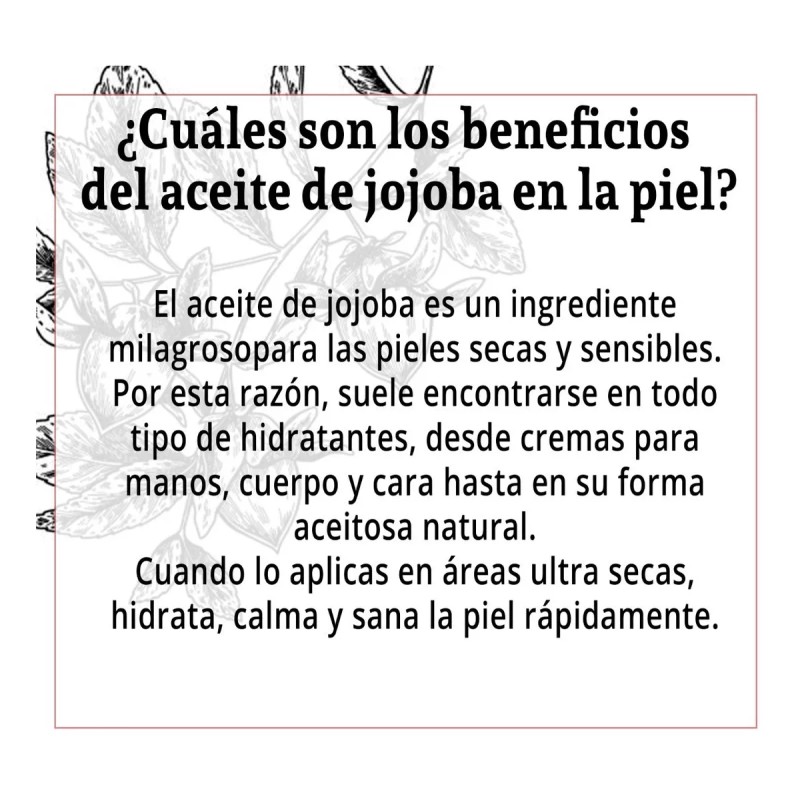 Laferv Aceite Jojoba Dorado 100% Orgánico Prensado En Frio 500