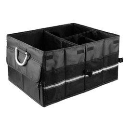 Wakauto 1pieza Caja De Almacenamiento Plegable para Auto Organizador De Maletero Accesorios De Coche para Mantener El Orden El Vehículo               