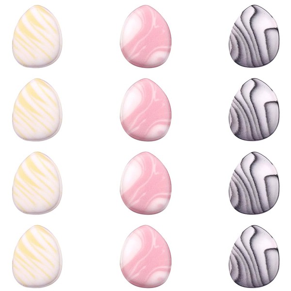 12 Pieces Makeup Triangle Powder Puff Triangle Powder Puffs Soft
