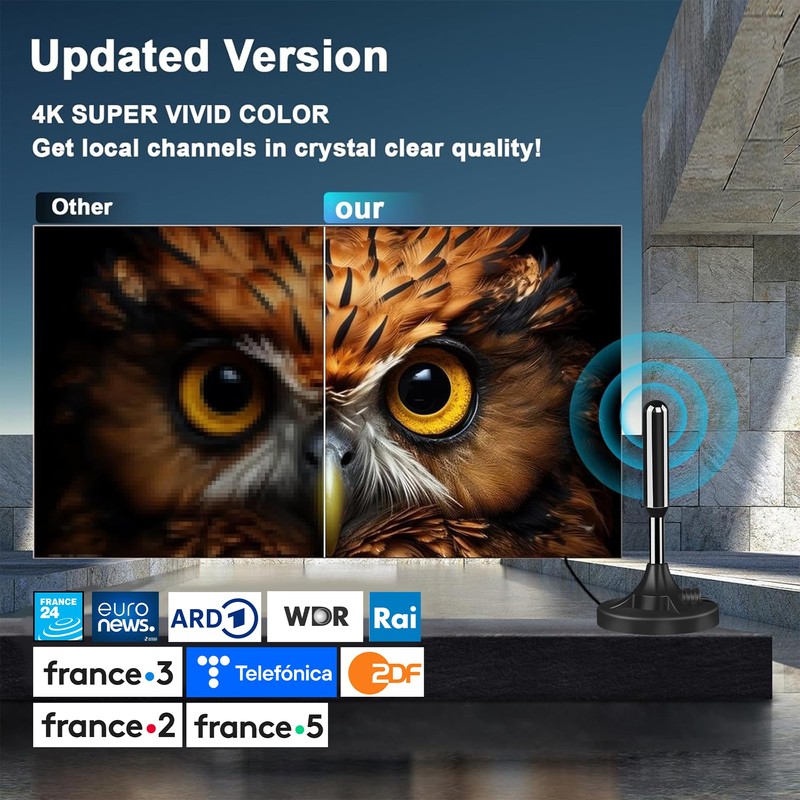 liuwei Antenna TV IntéRieur Puissante (1)