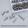Self-tapping screws set, 250 pieces, wood screws, cross head screws,