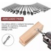 20Pcs Rotary File Burr Grinding Bit High Speed Steel Tool