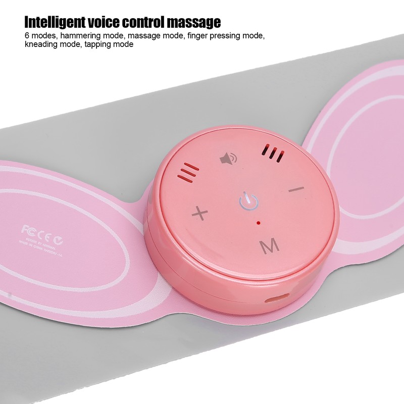 Voice Control Massage Patch Pulse Mini Massager Fatigue Relieve Massager