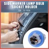 ACROPIX Car Side Marker Lamp Bulb Socket Holder Replacement S-1836
