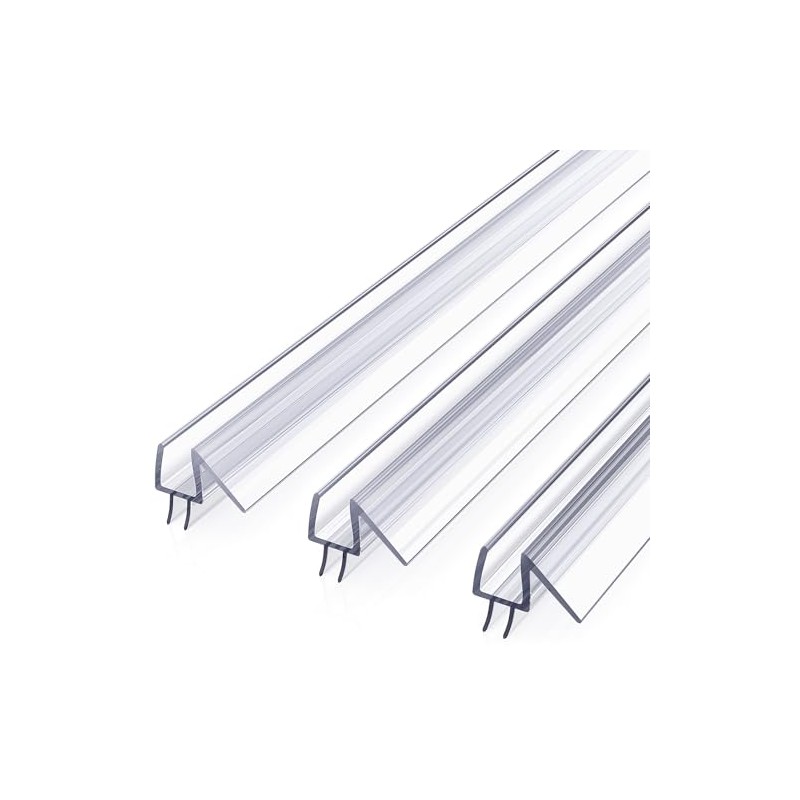 Delamu 39-Inch Shower Door Bottom Seal Strip - 3 Pack