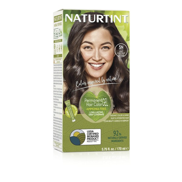 Naturtint Permanent Hair Colorant, 5.6 Ounces - Light Chestnut Brown