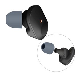 kwmobile 14x Replacement Ear Tips Compatible with Sony WF-1000XM3 / WF-1000XM4 / WF-1000XM5 - Set of Silicone Eartips for Earbuds Headphones