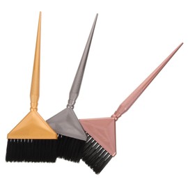 Outanaya 3Pcs Hair Dye Brush Set Ergonomic Hair Tinting Tools Professional Hair Coloring Comb for Salon Home Use Flexible Convenient for Easy Application