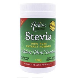Nirvana Organics Pure Stevia Extract Powder 100g