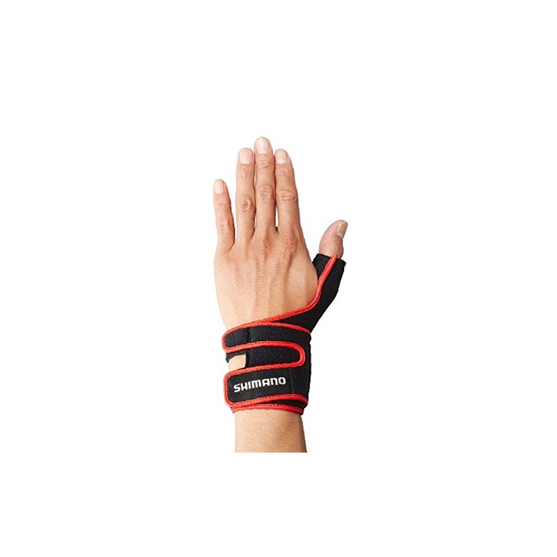 Shimano GL-05LQ Gloves Wrist Support Gloves (Left Hand) Black L