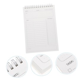 SEWACC Daily Planner Notepad Undated Planning Pad Portable Chart Grocery List Pad Simple Design for Easy Organization Prioritization for Students Families