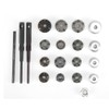 20pcs Valve Seat Reamer, Valve Seat Cutting Reamer Displacement Cutter
