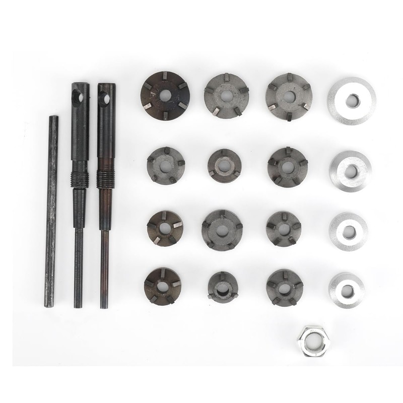 20pcs Valve Seat Reamer, Valve Seat Cutting Reamer Displacement Cutter