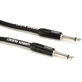 Warm Audio Stage and Studio Speaker Cable, 1/4-Inch Straight, Black/Silver (Pro-SPKR-3')