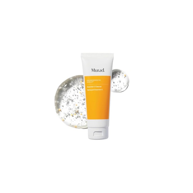 Murad Essential-C Cleanser, Environmental Shield Foaming Face Wash Gel, Vitamin