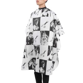 Delantal de peluquería, Capas de Peluquería bata de teñido profesional antiestática para corte de cabello Delantal de corte de pelo transpirable para uso doméstico y de peinado