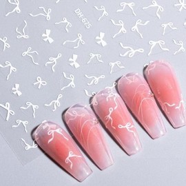 SellerHub 500087 Ribbon Nail Sticker (S46103244) / 500087 리본 네일 스티커 (S46103244)