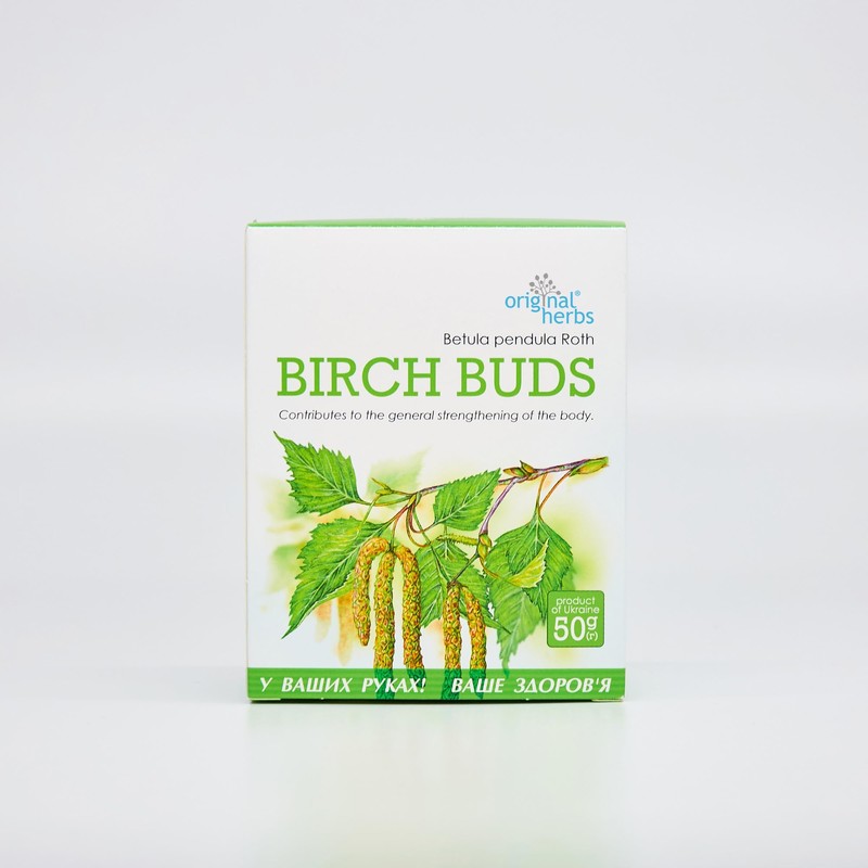 BIRCH THREE BUDS HERBAL TEA, (BETULA PANDULA ROTH) - 100%