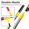 Paint Roller Extension Pole with Screw Fit and Push Fit,