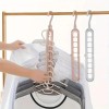 Magic Closet 3D Set Of 3 Folding Hanger 9 Hole