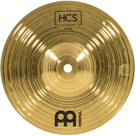 Meinl Percussion HCS 8" Splash Cymbal for Drum Set — Made in Germany — Traditional Medium Brass, 2-Year Warranty, (HCS8S)