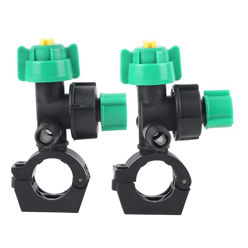 Sprayer Boom Nozzles Nozzle Tip,2Pcs External Thread Agricultural Sprayer Fan