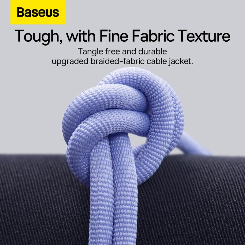 Baseus Apple 20W Rapid Charging Data Cable, 1.2m Nylon Cable,