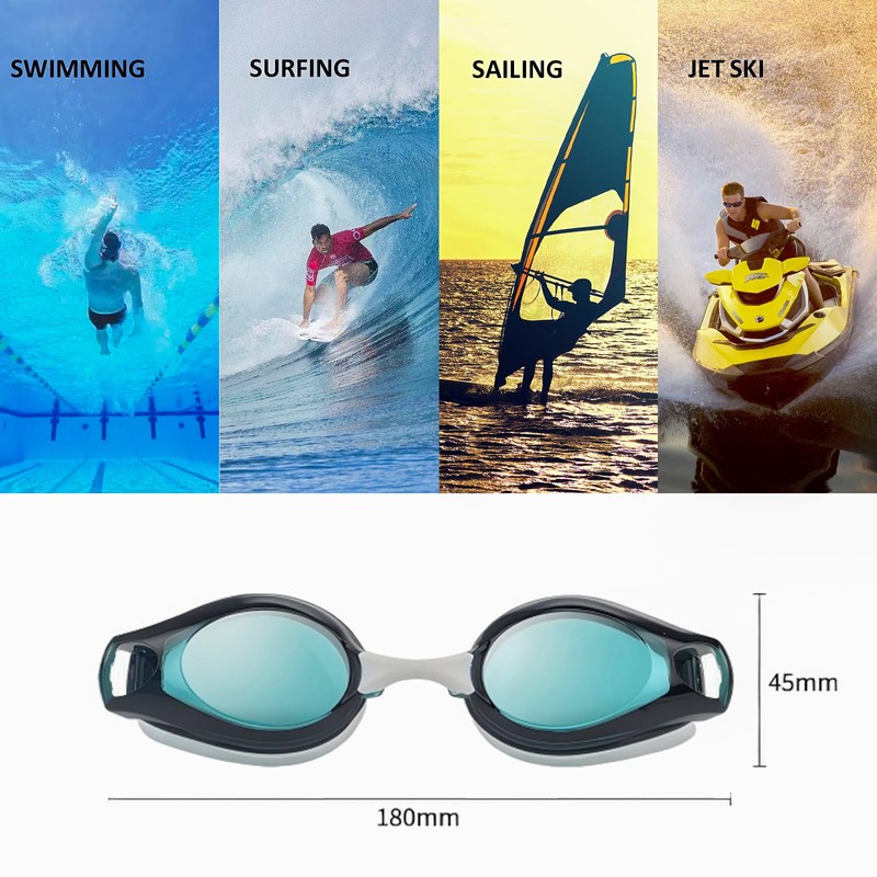 YOUGEDEFOG Swim Goggles, Swimming Goggles, Professional Anti Fog No Leaking