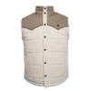 Western Welder Vest (Natural/Khaki, X-Large)