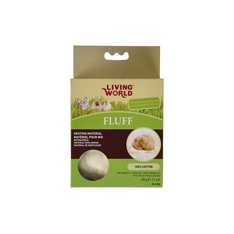 Living World Hamster Fluff, 1-Ounce