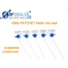 BFSEALS UTILITY RATCHET Seal, Twist Roto METER seal 100 pcs,
