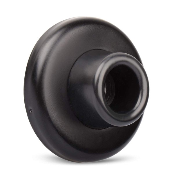 KOVOSCH Concave Wall Door Bumper Stop Black – 2-1/2” Outside