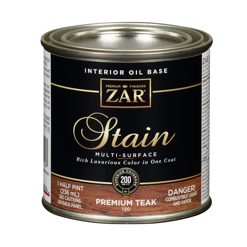 ZAR 12006 1/2PT Natura Stain, Premium Teak