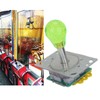 Arcade Joystick Kit Colorful 5 Pin Oval Crystal Fully Automatic