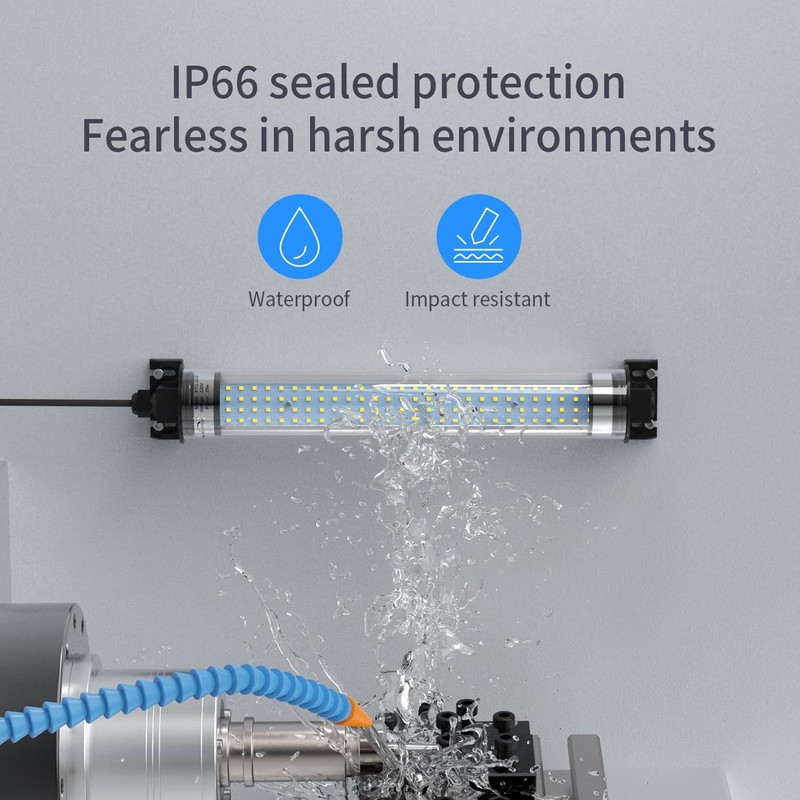 LED Work Light 10W 1050LM IP66 Water Oil Proof Explosion
