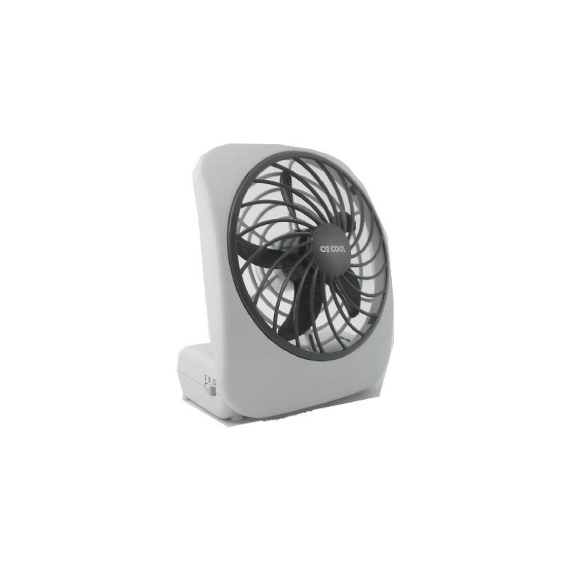 O2 Cool 5 in. 2 speed Battery Personal Fan